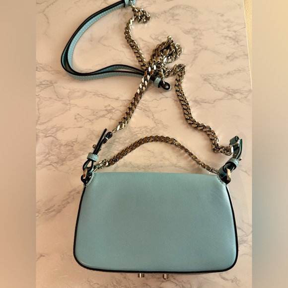 Authentic Fendi Hypnoteyes Micro Baguette in blue - Picture 5 of 9